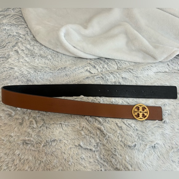 Tory Burch 1” Miller Reversible Belt 👀 Size S - Picture 2 of 9